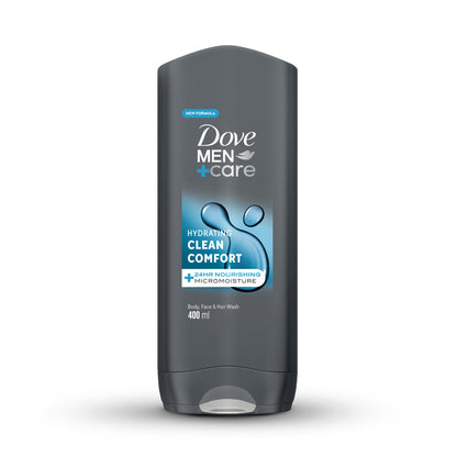 DOVE MEN+CARE Hydrating Cleanser, for Body, Face and Hair