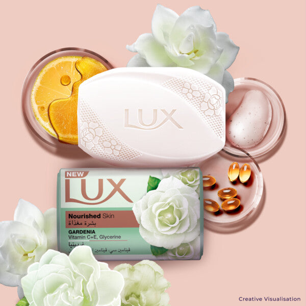 Lux Nourished Skin Bar Soap (Pack of 6)