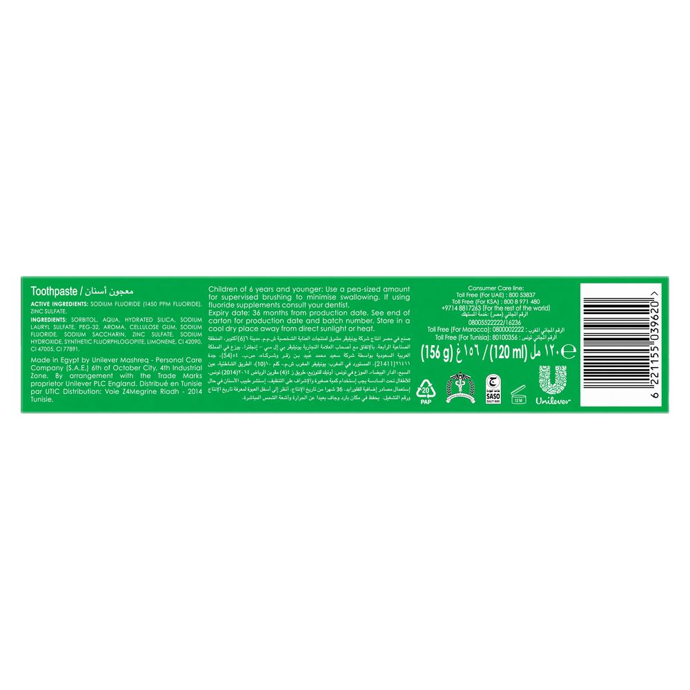 Closeup Toothpaste