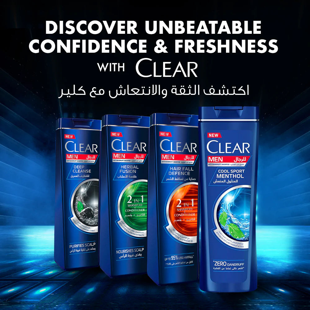 Clear Men Anti-Dandruff 2in1 Shampoo