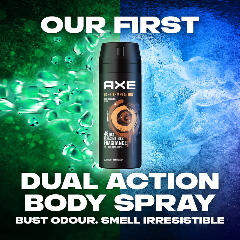 Axe Dark Temptation Deodorant Body Spray (Pack of 3)