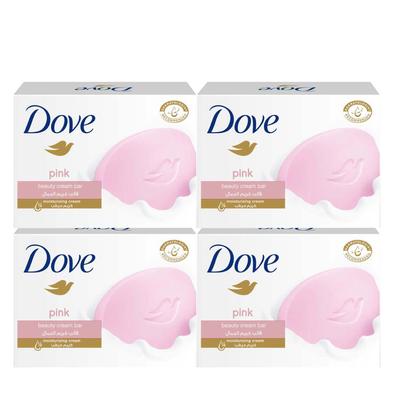 Dove Pink Beauty Bar 160g (Pack of 4)
