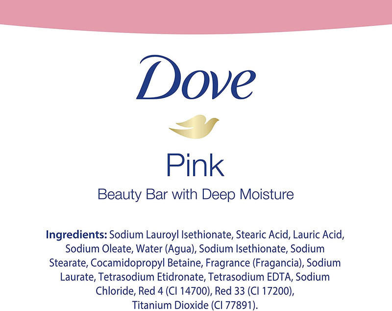 Dove Pink Beauty Bar 160g (Pack of 4)
