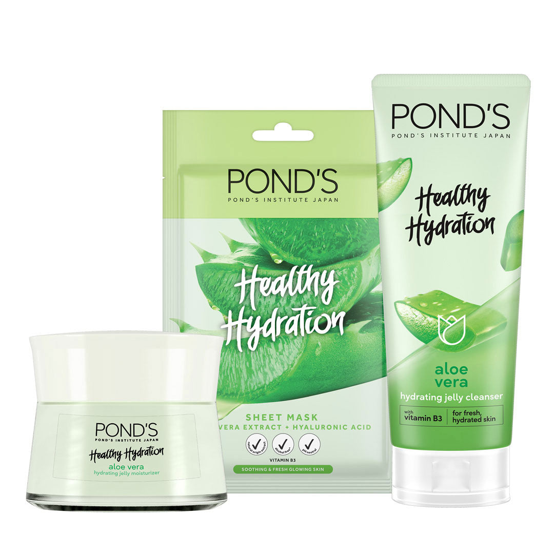 Pond's Healthy Hydration Aloe Set