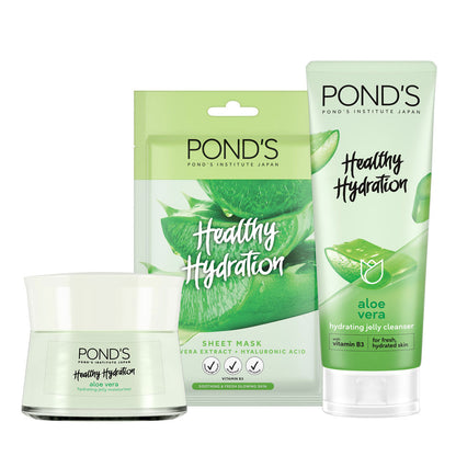 Pond's Healthy Hydration Aloe Set